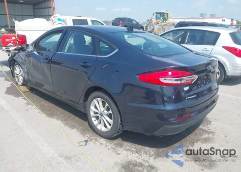 2020 Ford Fusion Se из США, поврежденный, VIN 3FA6P0HDXLR187397